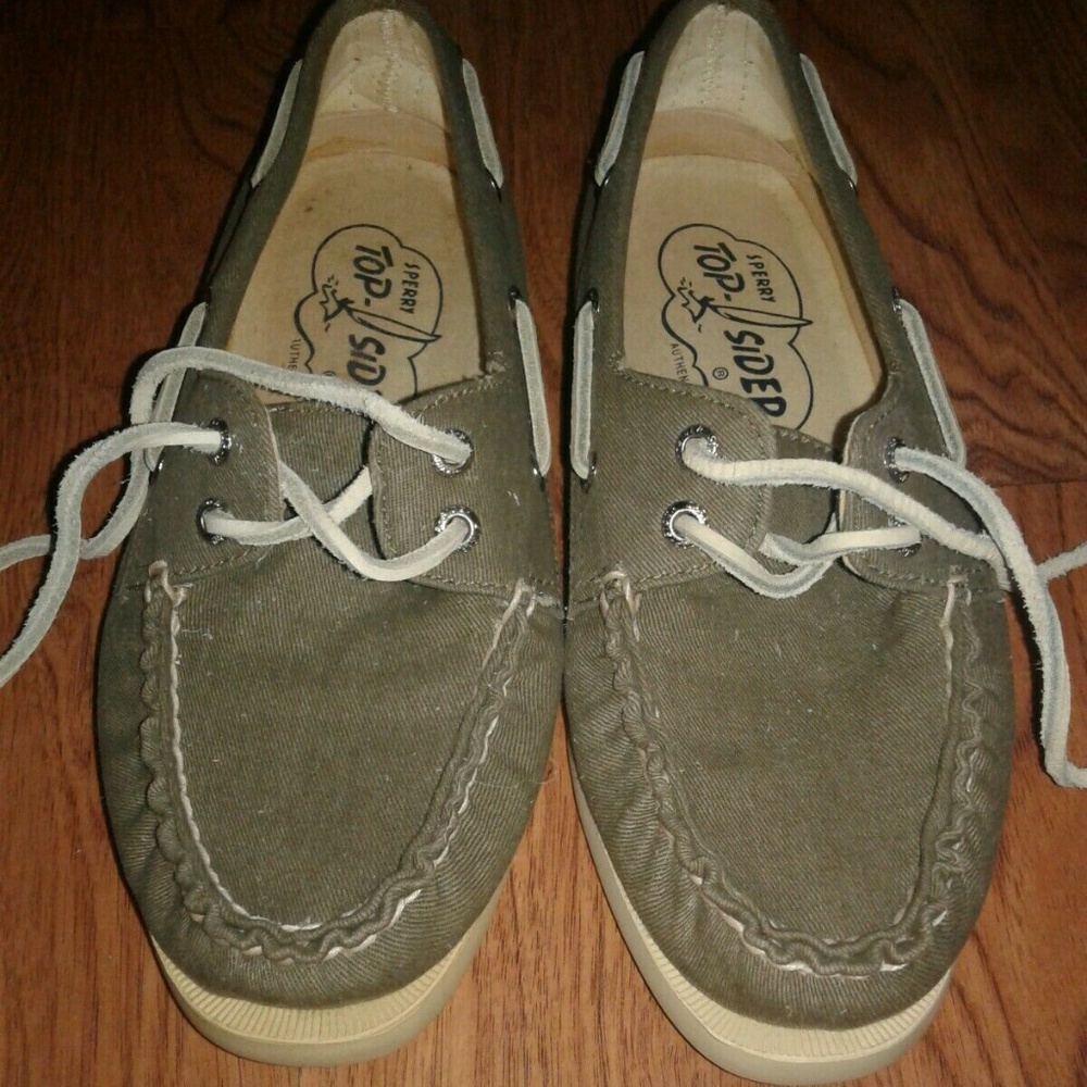 Sperry Top Sider Grey Size 5 1/2